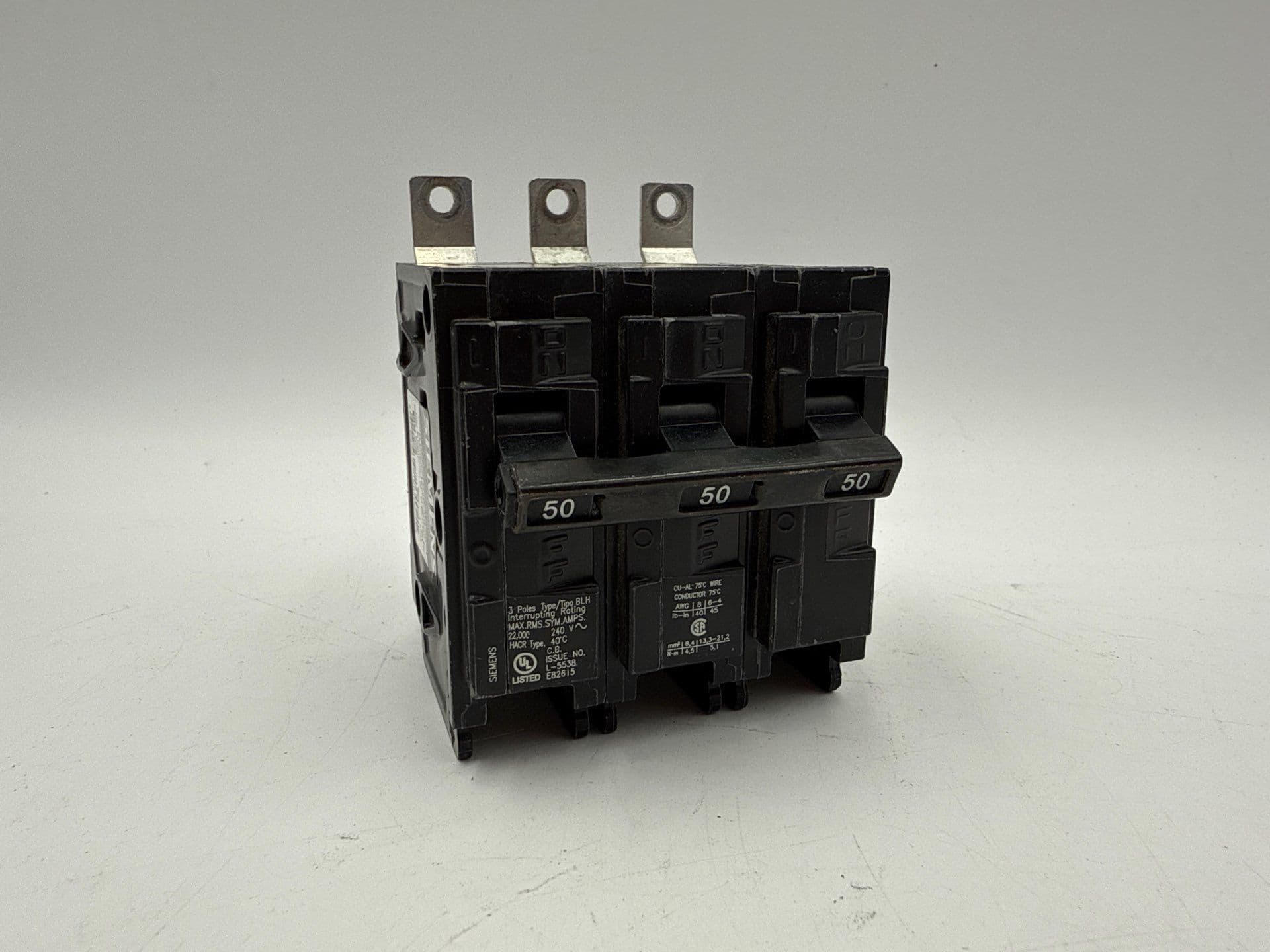 Siemens B350H Circuit Breaker — image 1 of 8