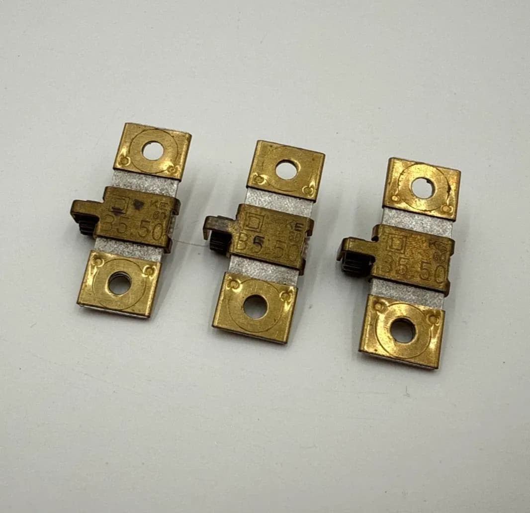 3PC Lot Square D B5.50 Thermal Unit Overload Relay Heater Unit 3.98-4.89Amp B550