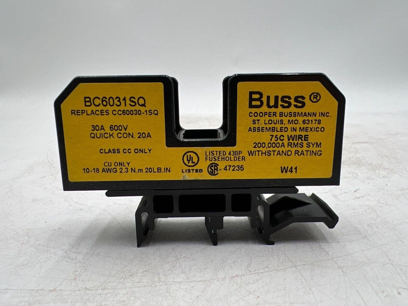 Bussmann BC6031SQ Accessory — image 1 of 4