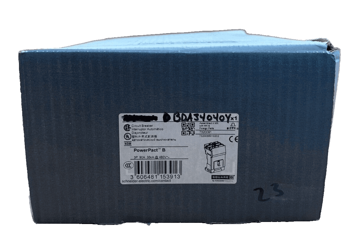 Square D BDA34040Y Circuit Breaker — image 1 of 9