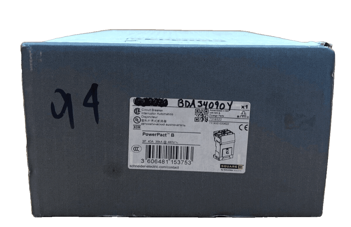 Square D BDA34090Y Circuit Breaker — image 1 of 9