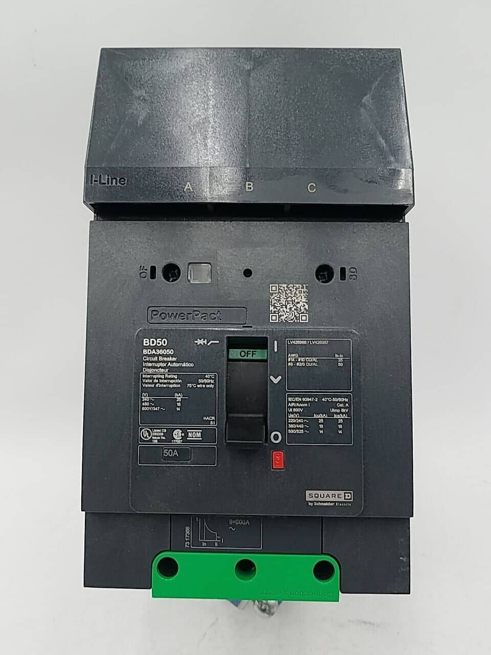 Square D BDA36050 Circuit Breaker — image 1 of 7