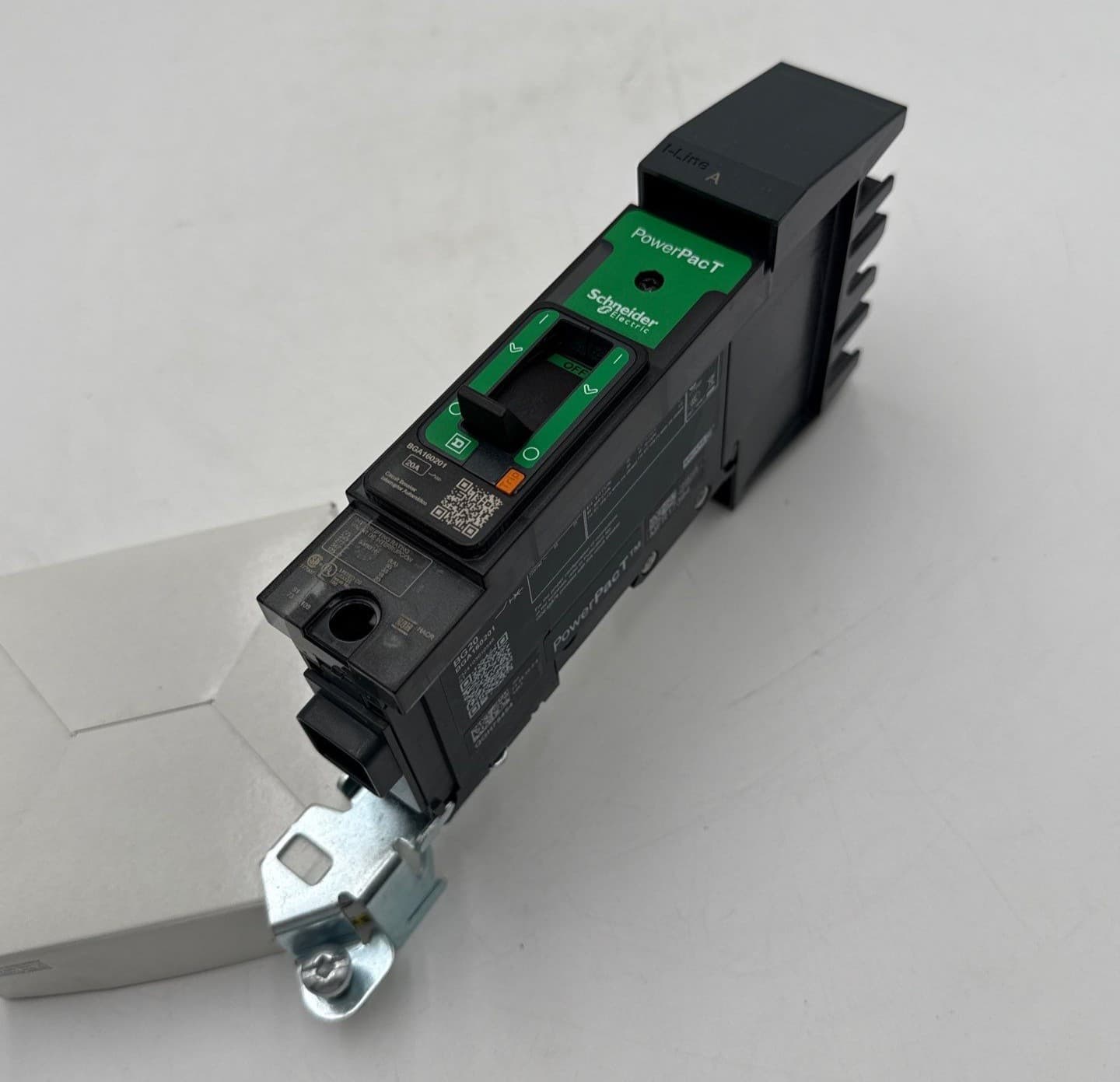 Square D BGA160201 I-Line Circuit Breaker 20A 1P 277V Powerpact 20 Amp – image 1