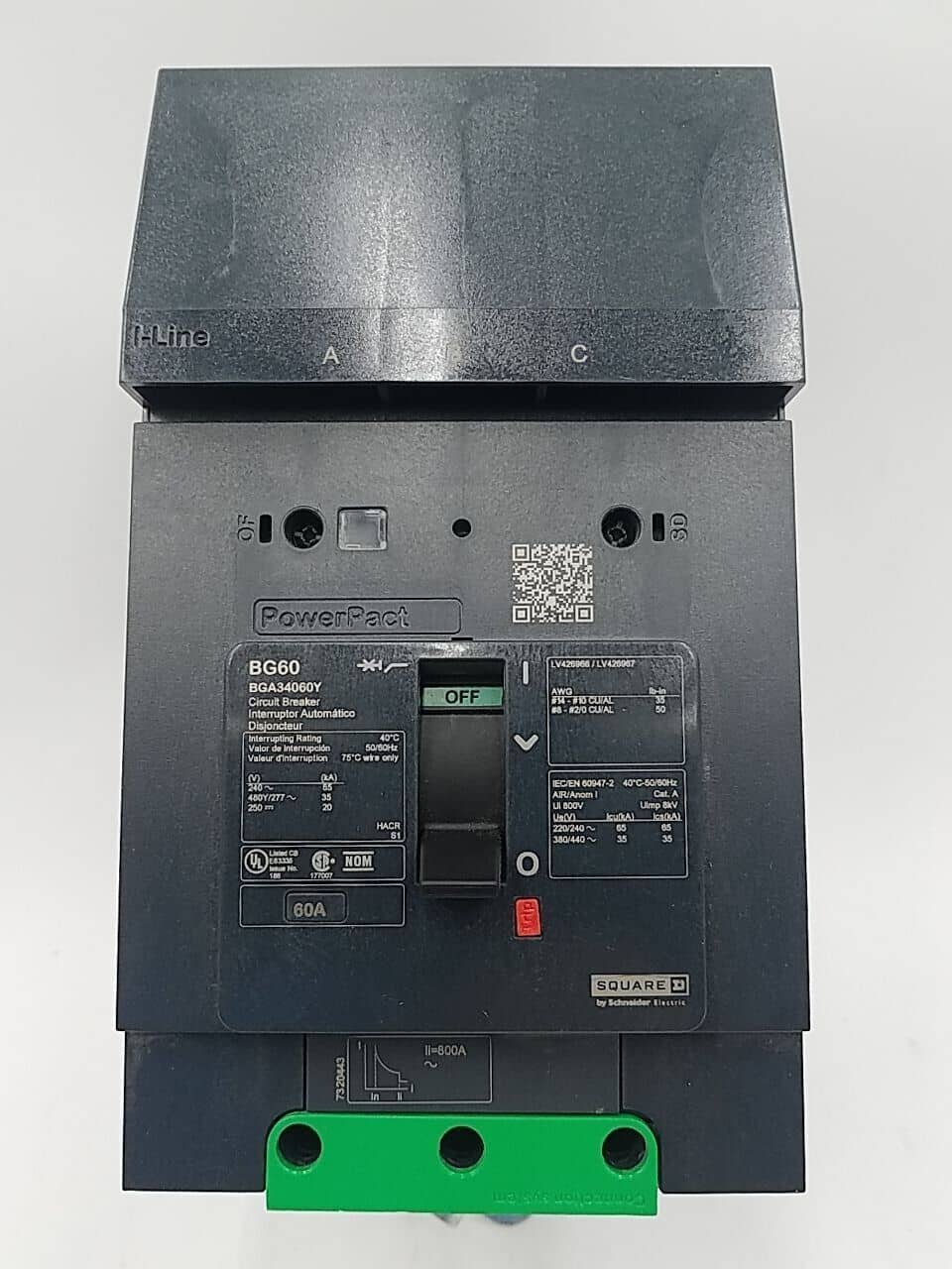 Square D BGA34060Y Circuit Breaker — image 1 of 7