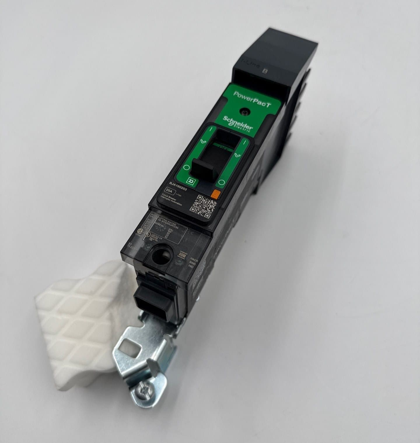 Square D BJA160203 I-Line Circuit Breaker 20A 1P 277V Powerpact 20 Amp BJA