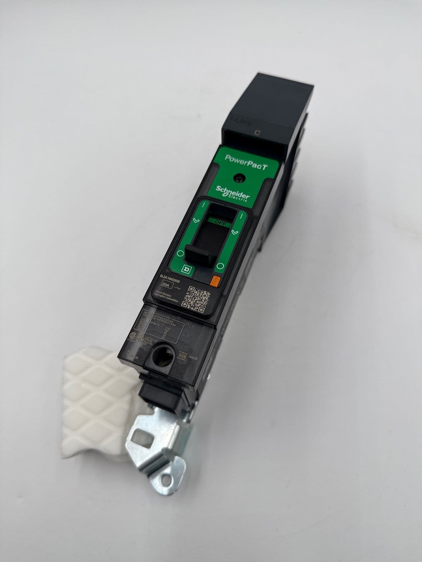 Square D BJA160205 I-Line Circuit Breaker 20A 1P 277V Powerpact 20 Amp BJA – image 1