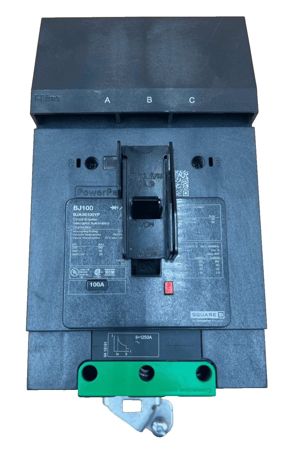 Square D BJA36100YP Circuit Breaker — image 1 of 7