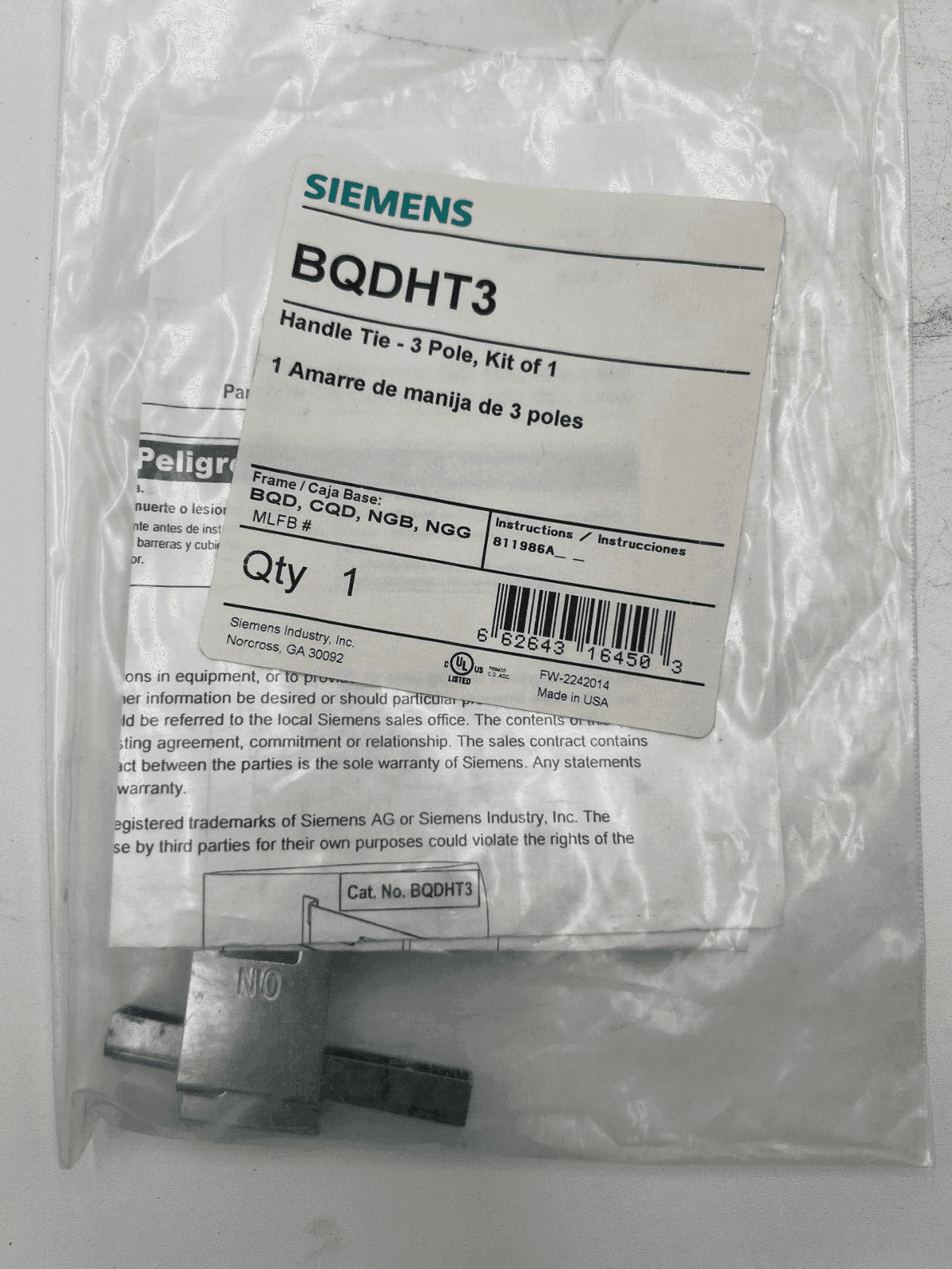 Siemens BQDHT3