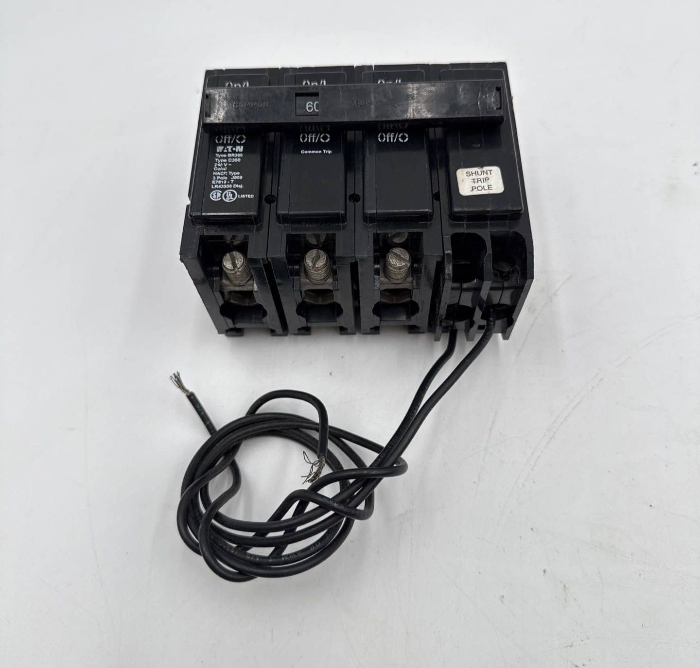 Eaton BR360ST Circuit Breaker — image 1 of 8