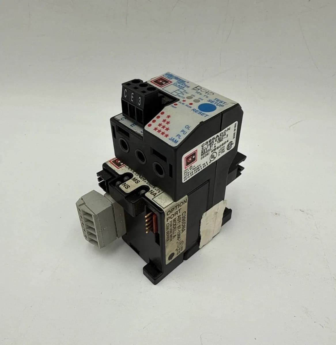 Cutler Hammer C395ADDN C395DNA Overload Assembly .25-18 Amp 3P
