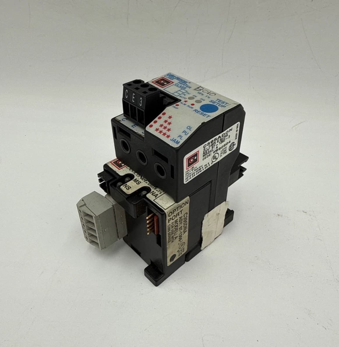 Cutler Hammer C395ADDN C395DNA Overload Assembly .25-18 Amp 3P – image 1