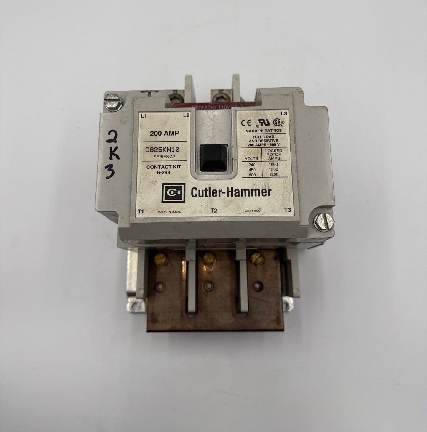 Cutler-Hammer C825KN10 Contactor — image 1 of 6