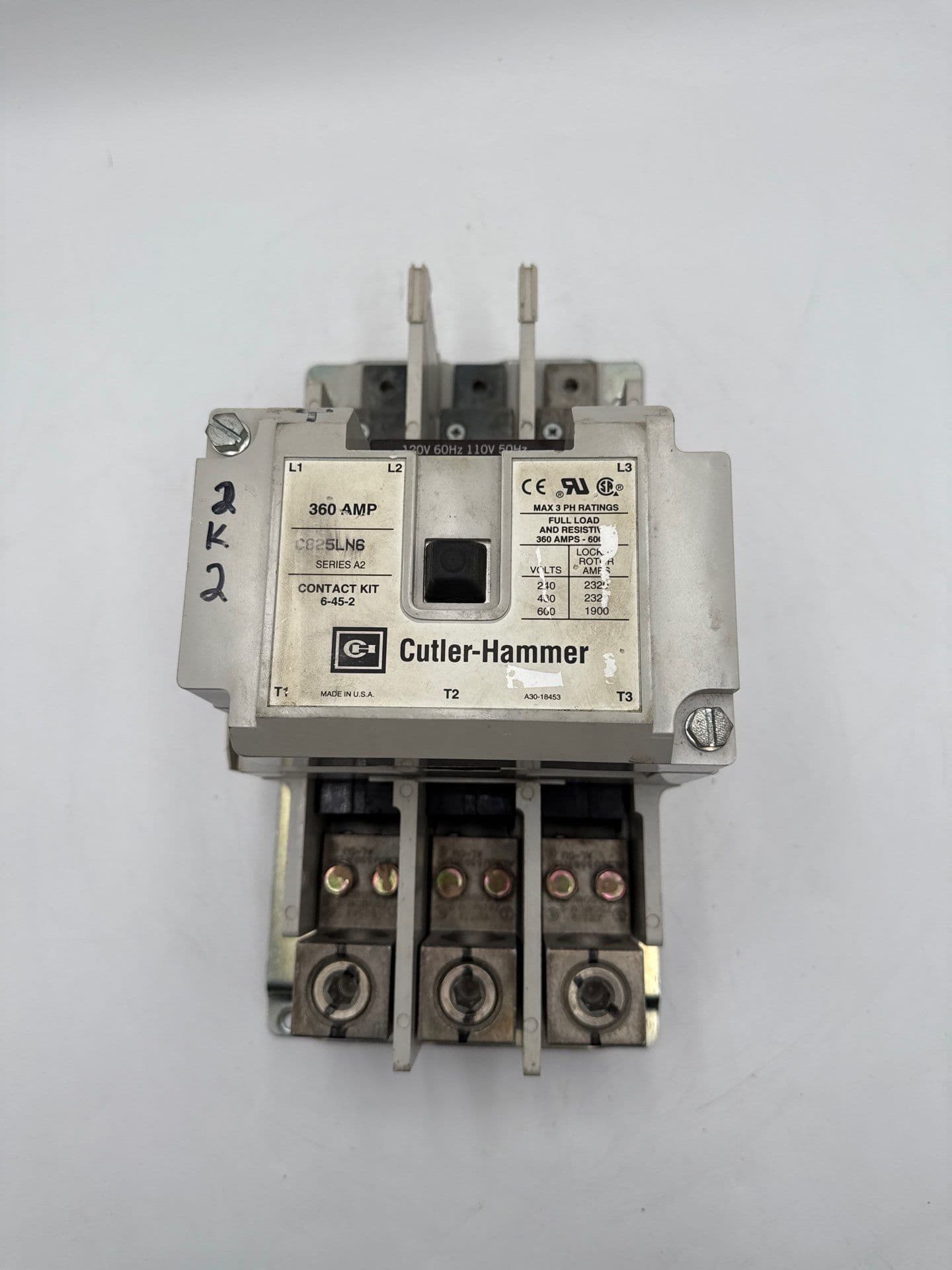 Cutler-Hammer C825LN6 Contactor — image 1 of 7