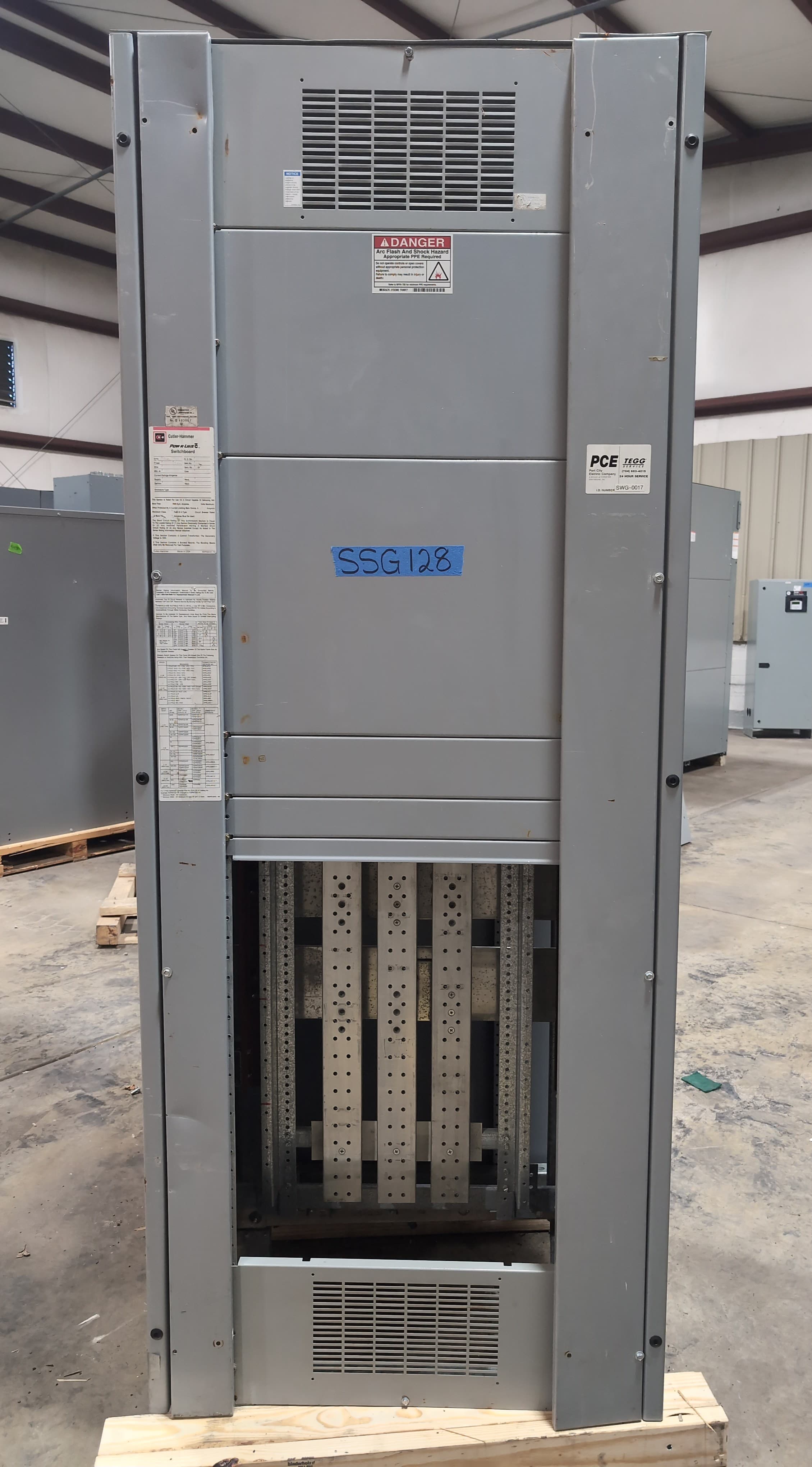 Cutler Hammer PRLC Switchboard 1600A 480/277V 3PH 4W MLO Main Lug 1600 Amp