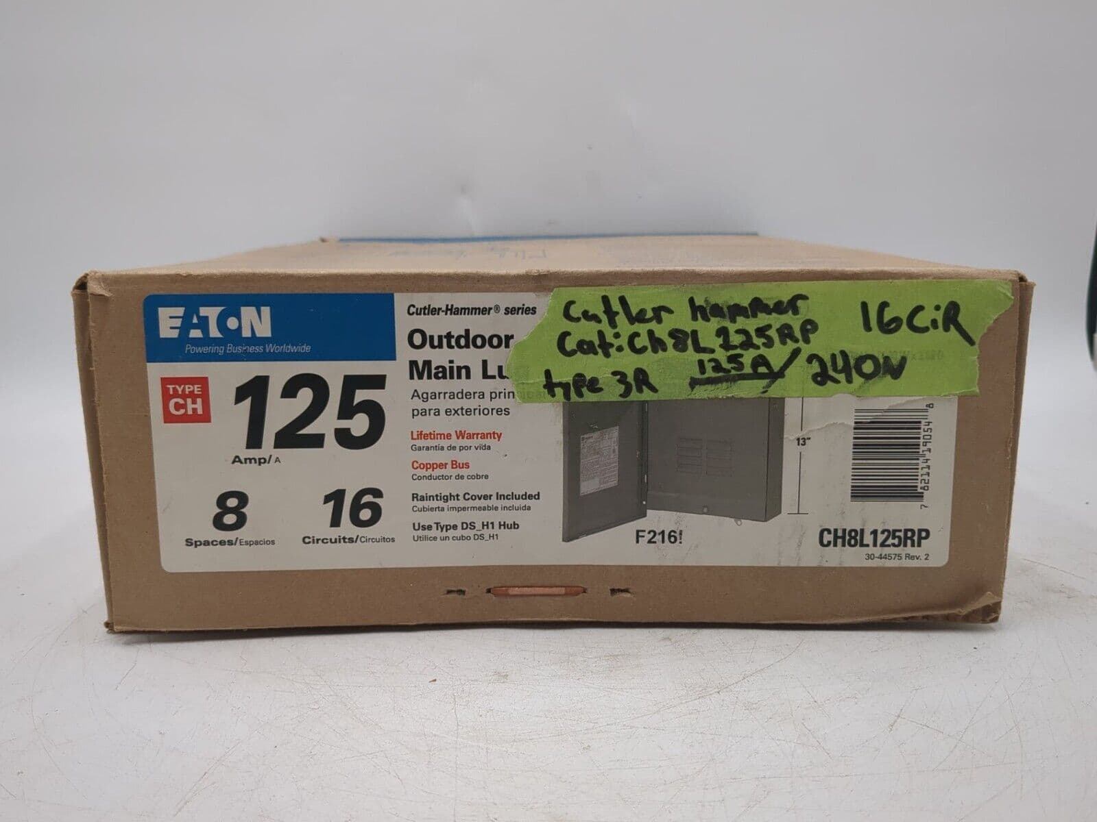 Eaton CH8L125RP Enclosure — image 1 of 9