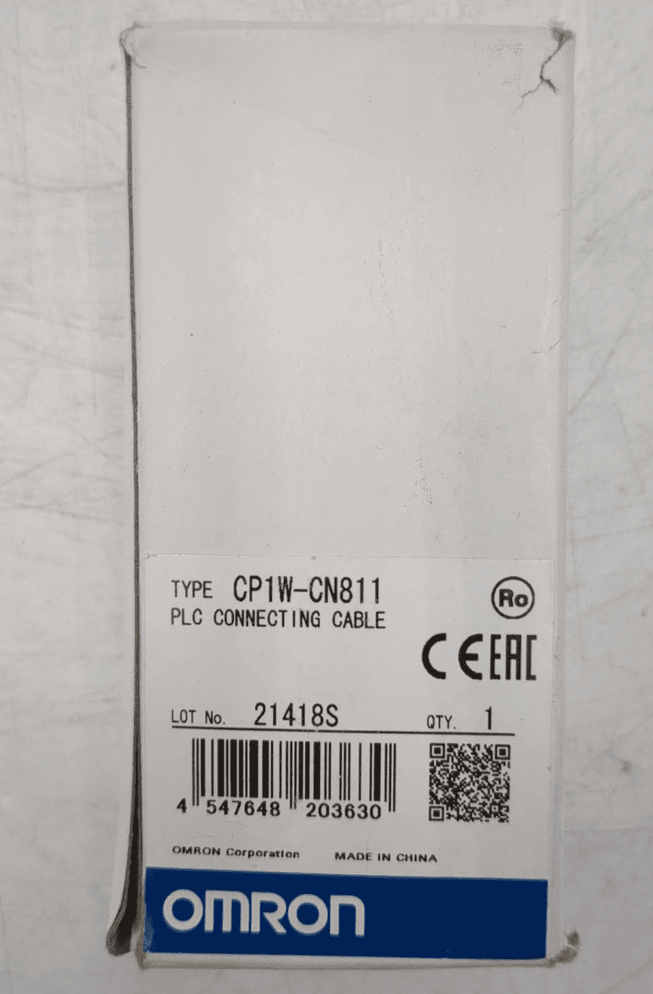 Omron CP1W-CN811 PLC — image 1 of 7