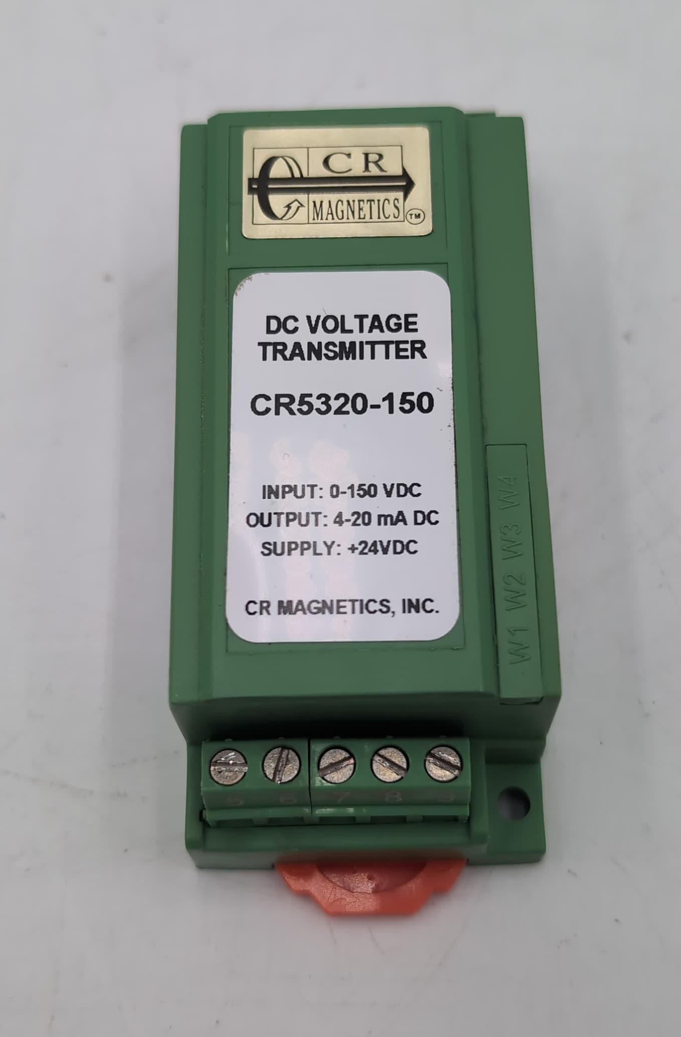 CR Magnetics CR5320-150 DC Voltage Transducer 0-150VDC Input 4-20mA Output USED – image 1