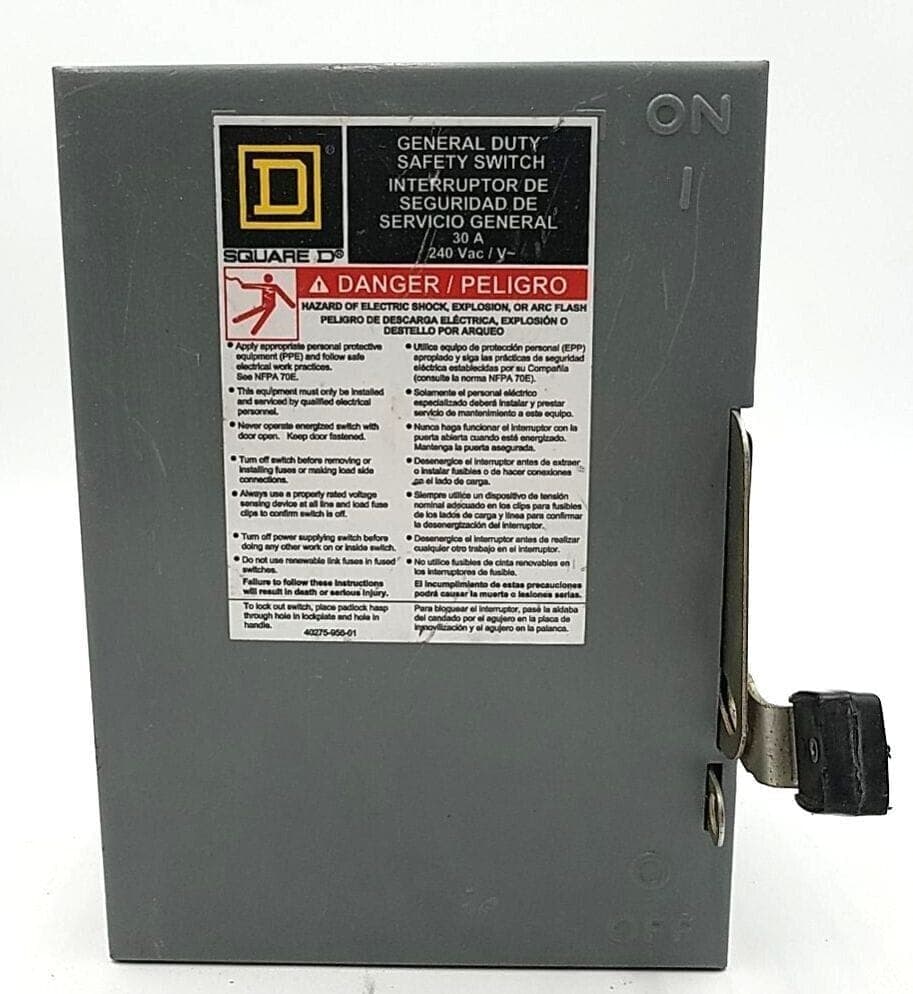 Square D D321N Disconnect — image 1 of 8
