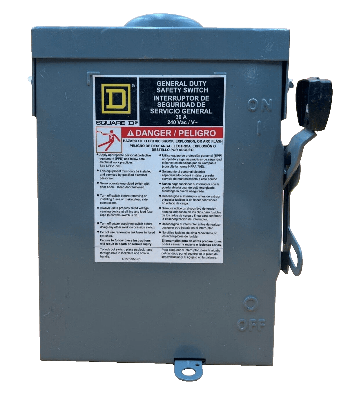 Eaton D321NRB Disconnect — image 1 of 9