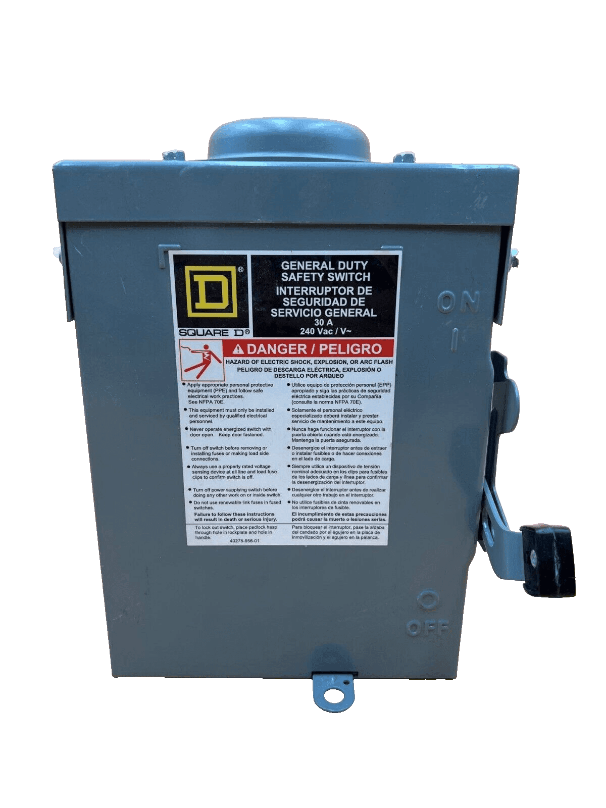 Eaton D321NRB Disconnect — image 1 of 9