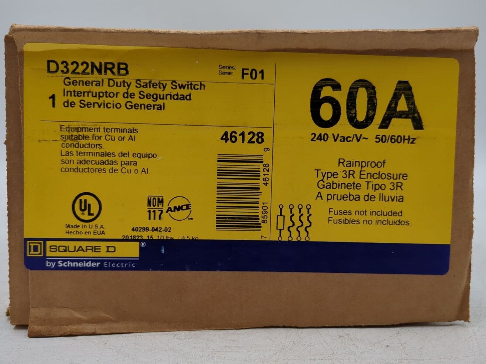 Square D D322NRB Accessory — image 1 of 4
