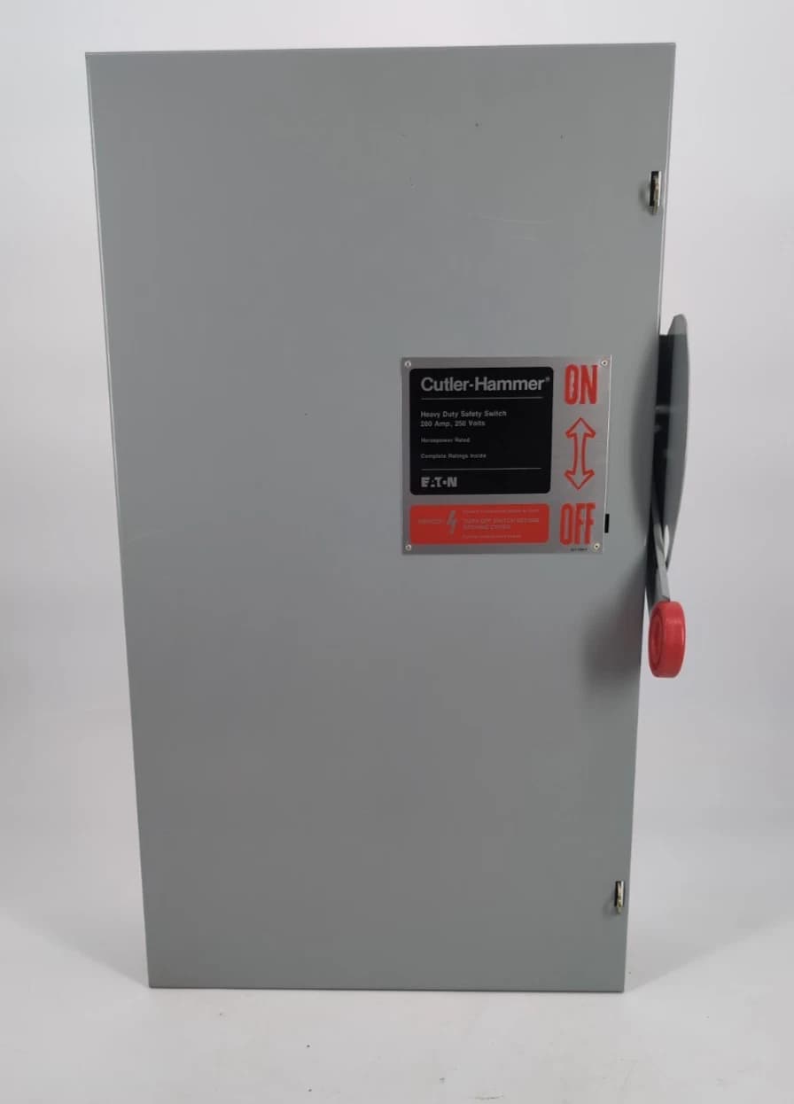 Eaton DH224NGK Safety Disconnect Switch 200A 2P 240V Type 1 Encl NEW – image 1