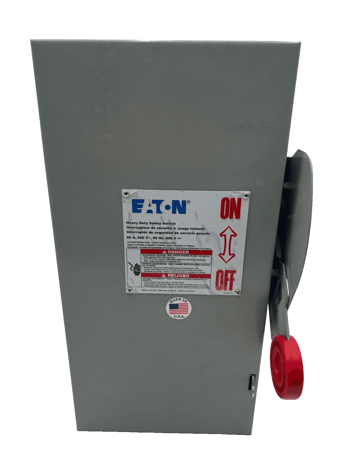 Eaton DH262NGK Disconnect — image 1 of 9