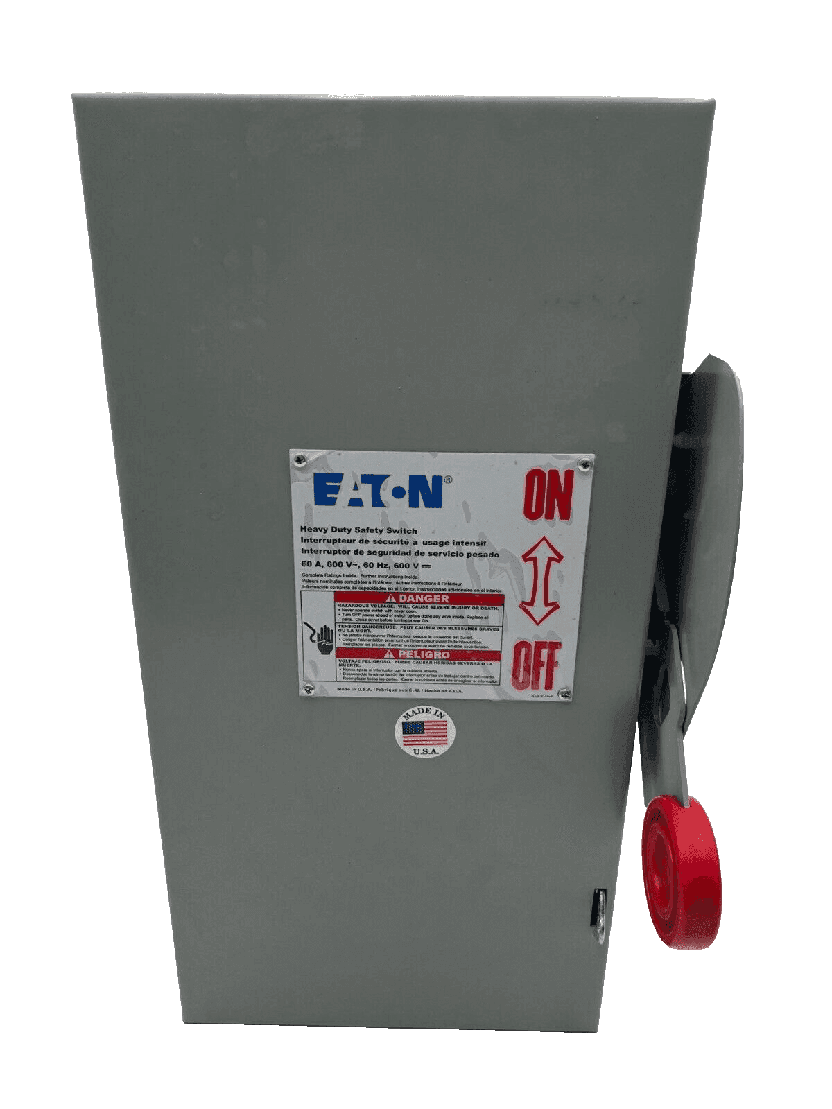 Eaton DH262NGK Disconnect — image 1 of 9