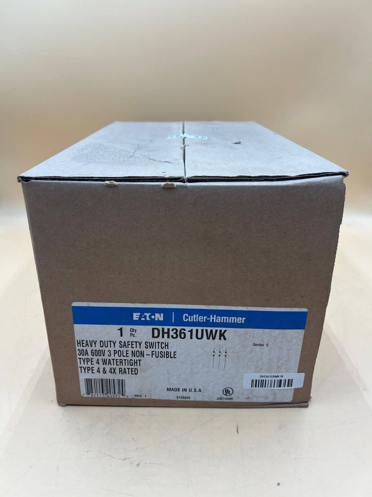 Eaton DH361UWK Disconnect — image 1 of 3