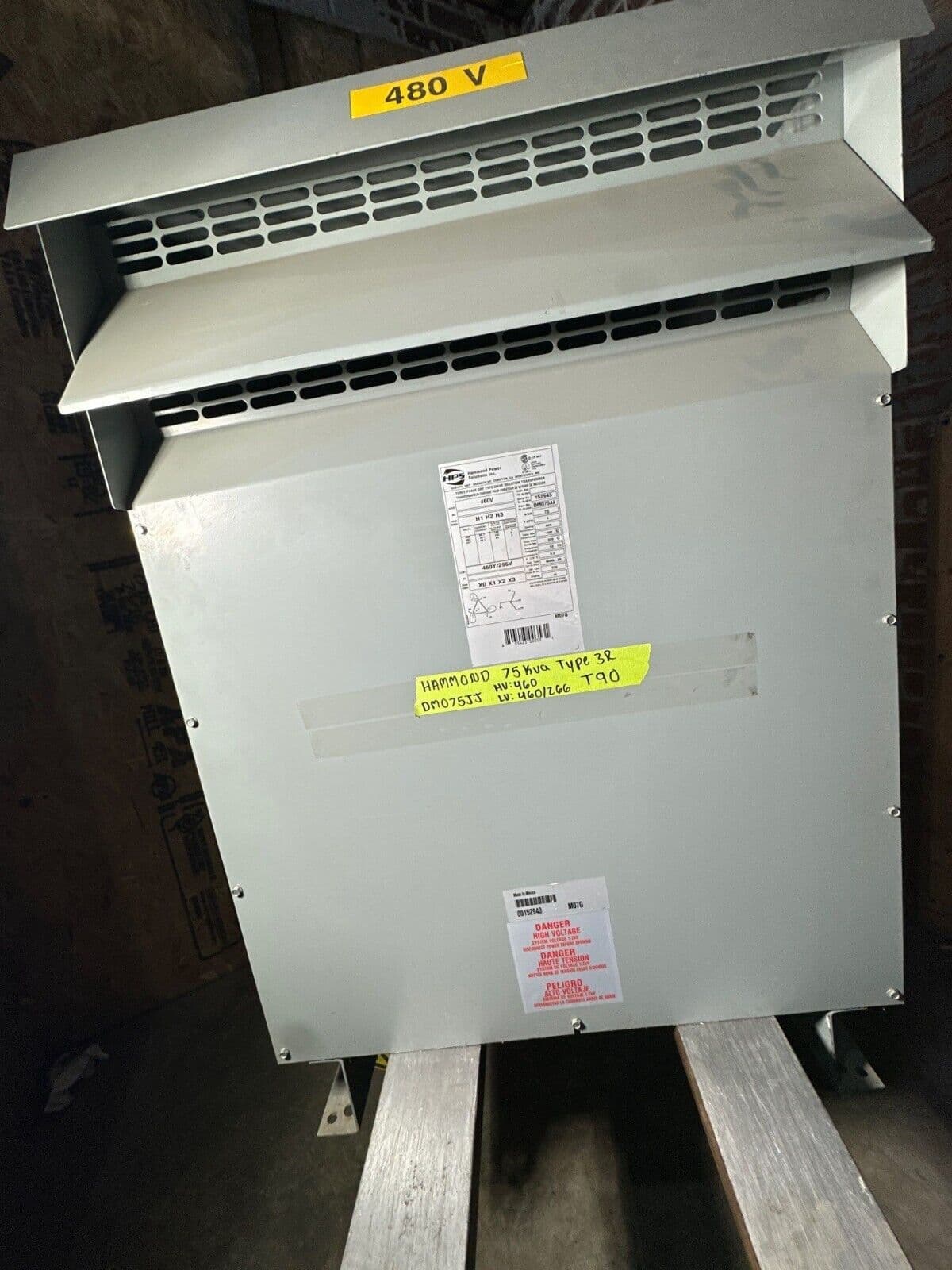 Hammond DM075JJ Dry Type Transformers — image 1 of 6