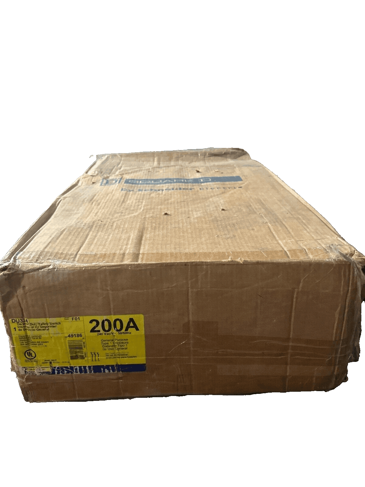 Square D DU324 Circuit Breaker — image 1 of 2