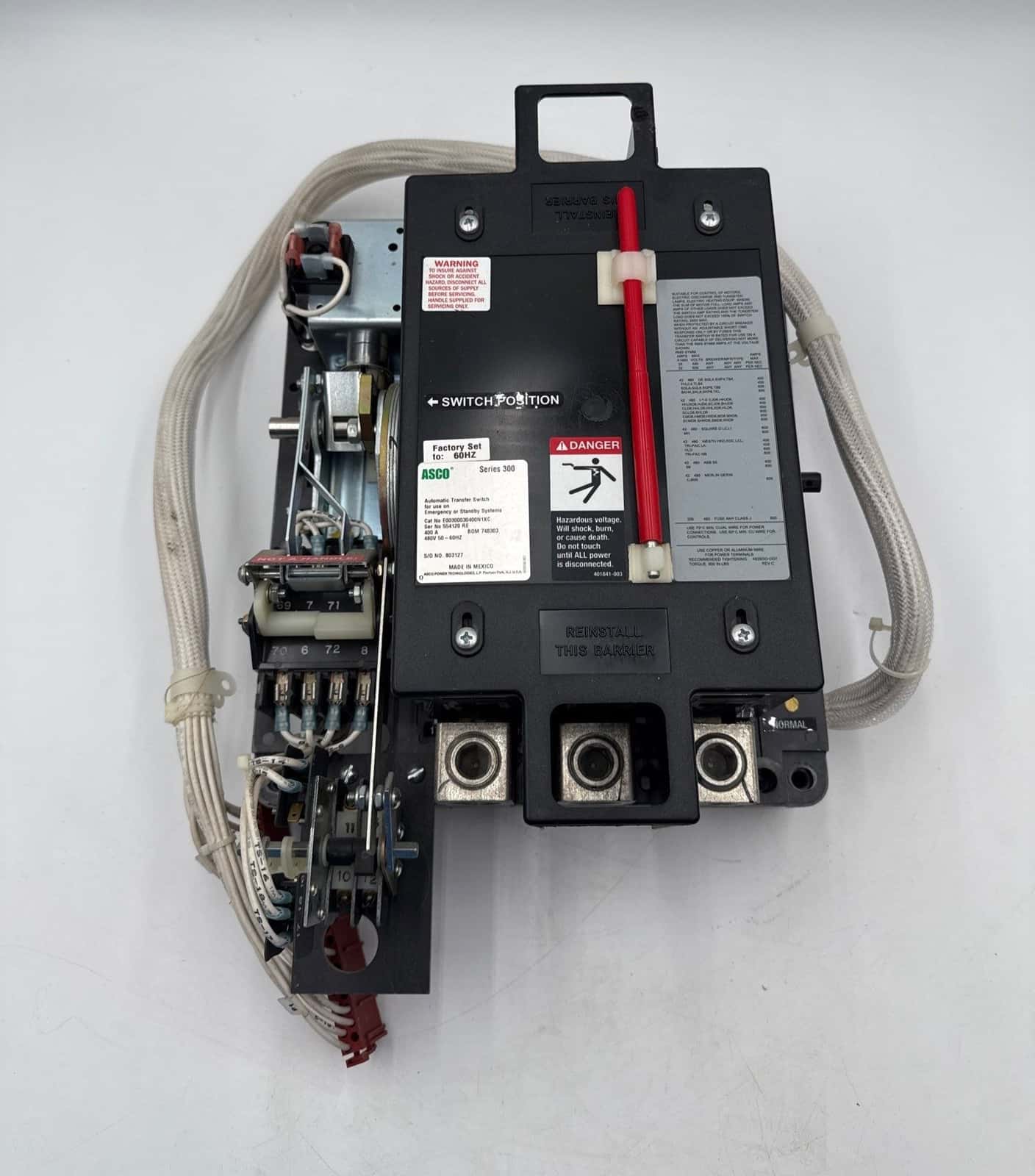 ASCO E00300030400N1XC Automatic Transfer Switch — image 1 of 11