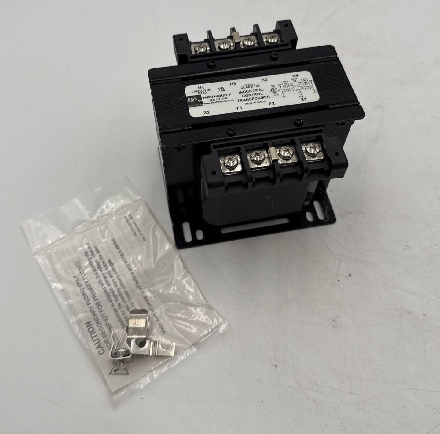 EGS Hevi-Duty E150 Control Transformer — image 1 of 8