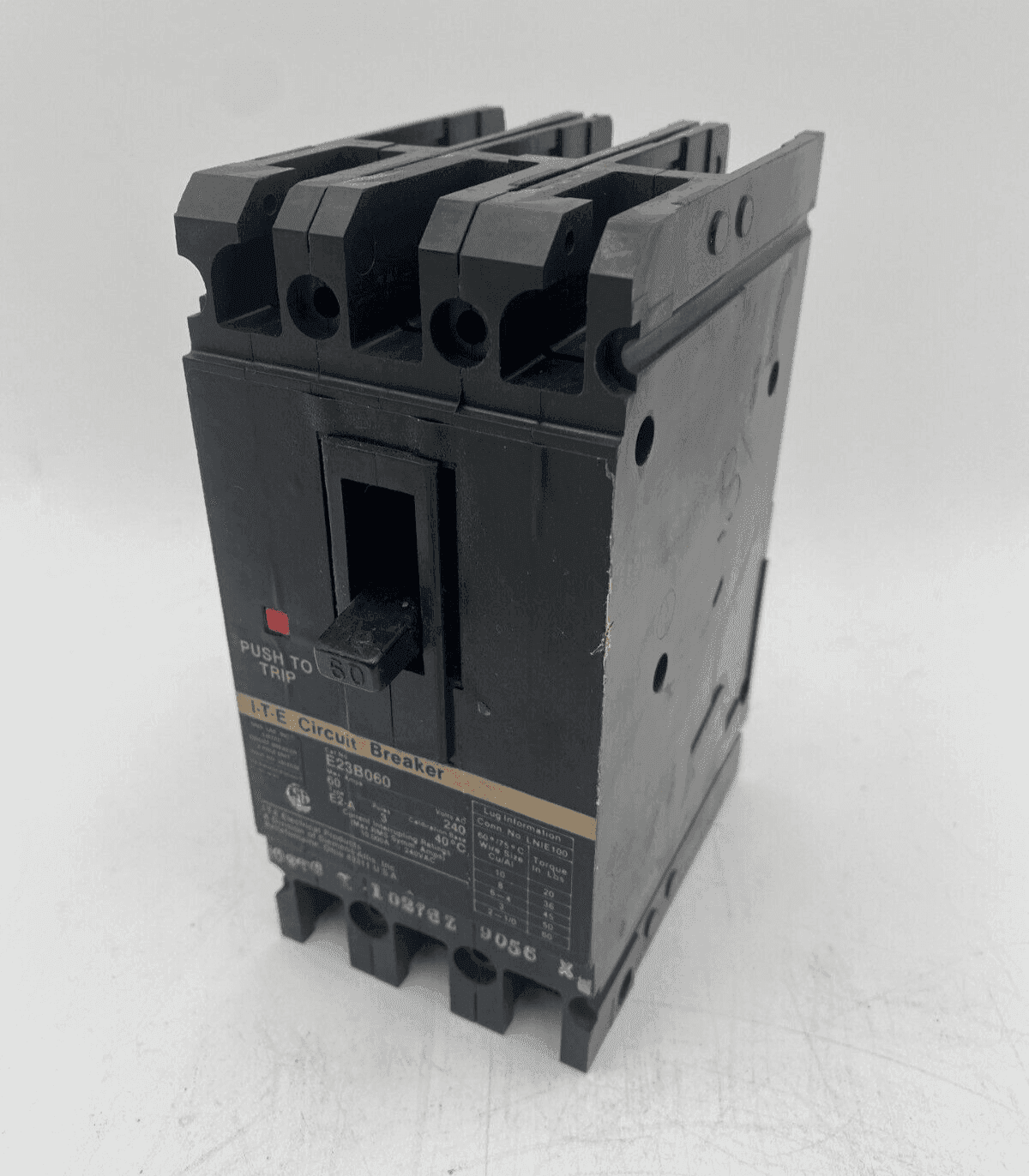 Siemens E23B060 Circuit Breaker — image 1 of 12