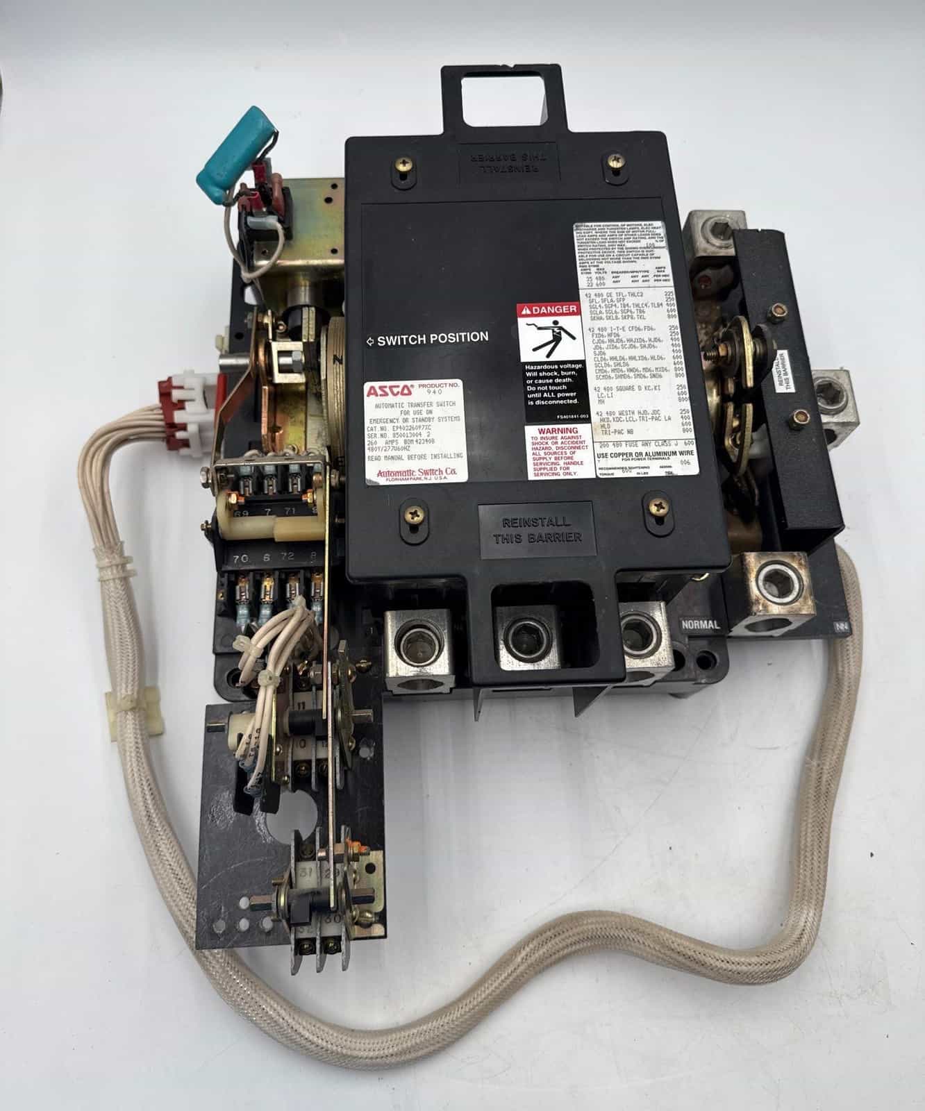 ASCO E940326097XC Automatic Transfer Switch — image 1 of 11