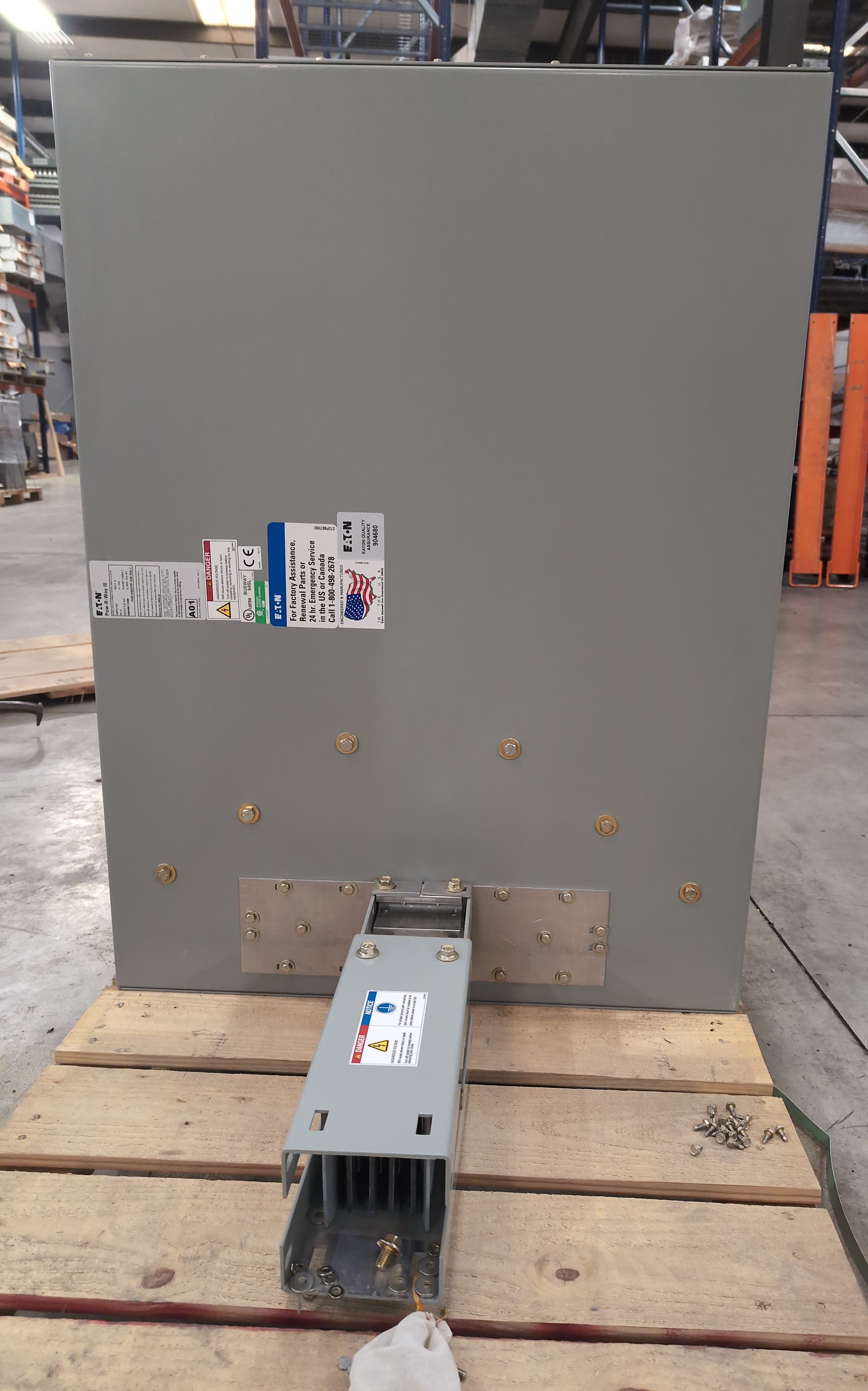 Eaton MBH0011309 Pow-R-Way III Busway 400A 240V 3PH 3W Bus Duct 400 Amp