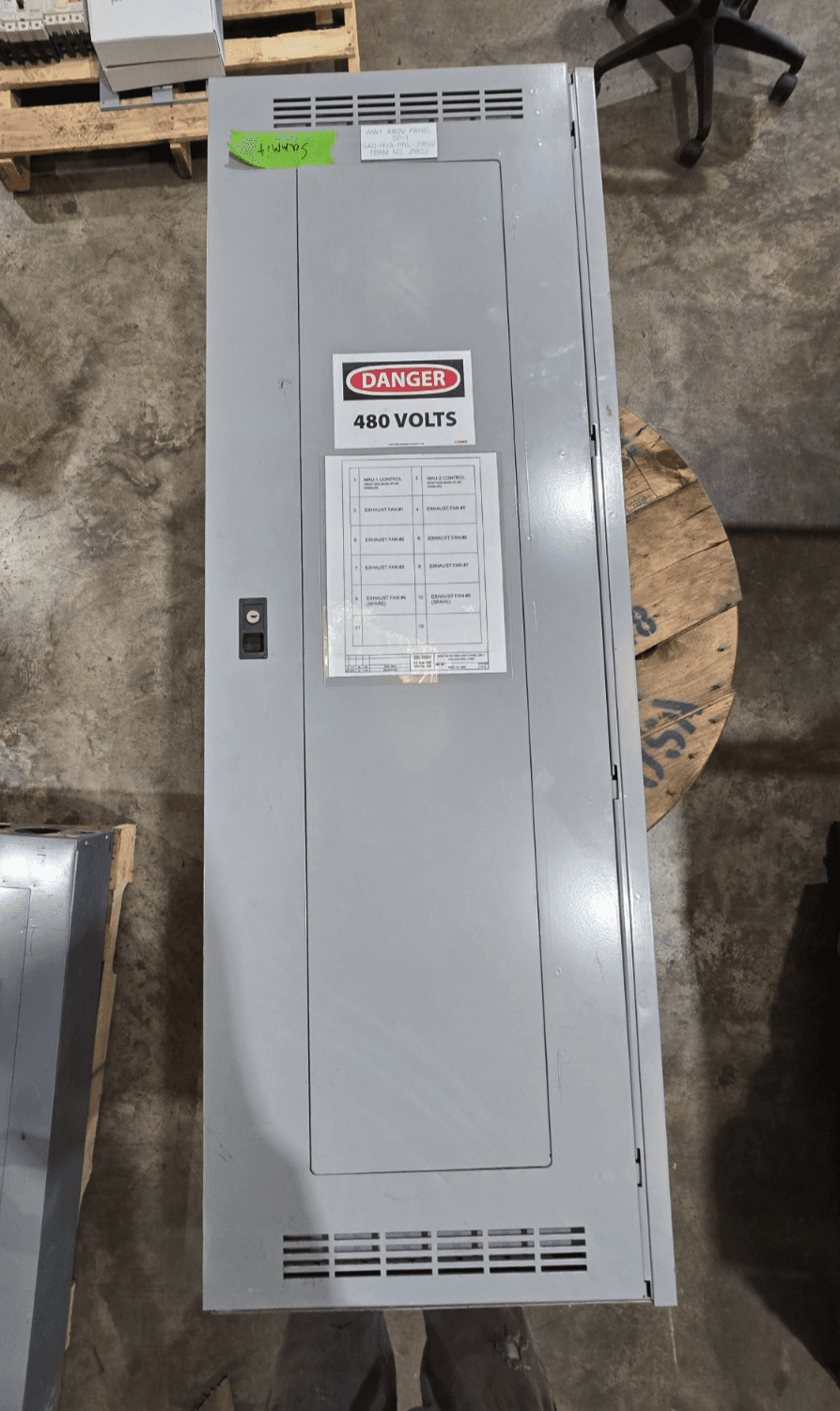 Eaton PRL3A Panelboard MCB 225A 480V 3PH 3W HFD3225 – image 1