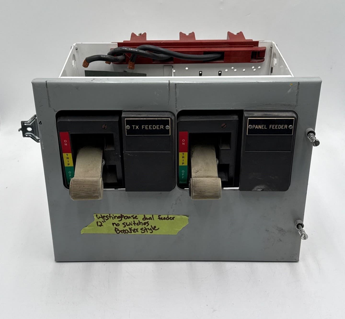 Eaton Freedom 2100 12" Dual Feeder MCC Bucket Fits HFD 70A 100A Breakers – image 1