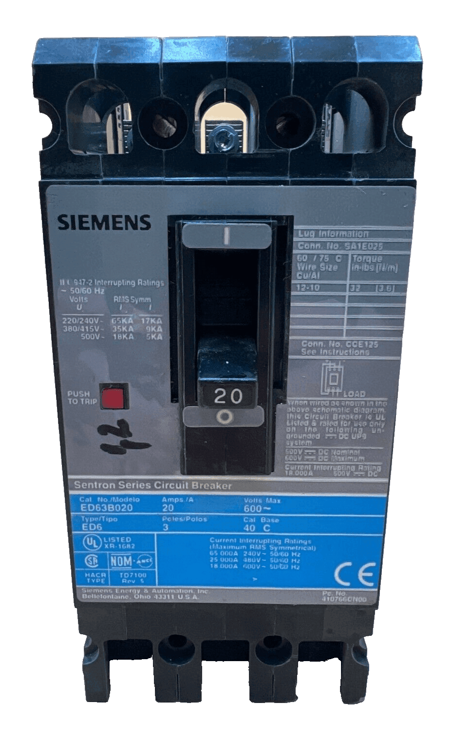 Siemens ED63B020