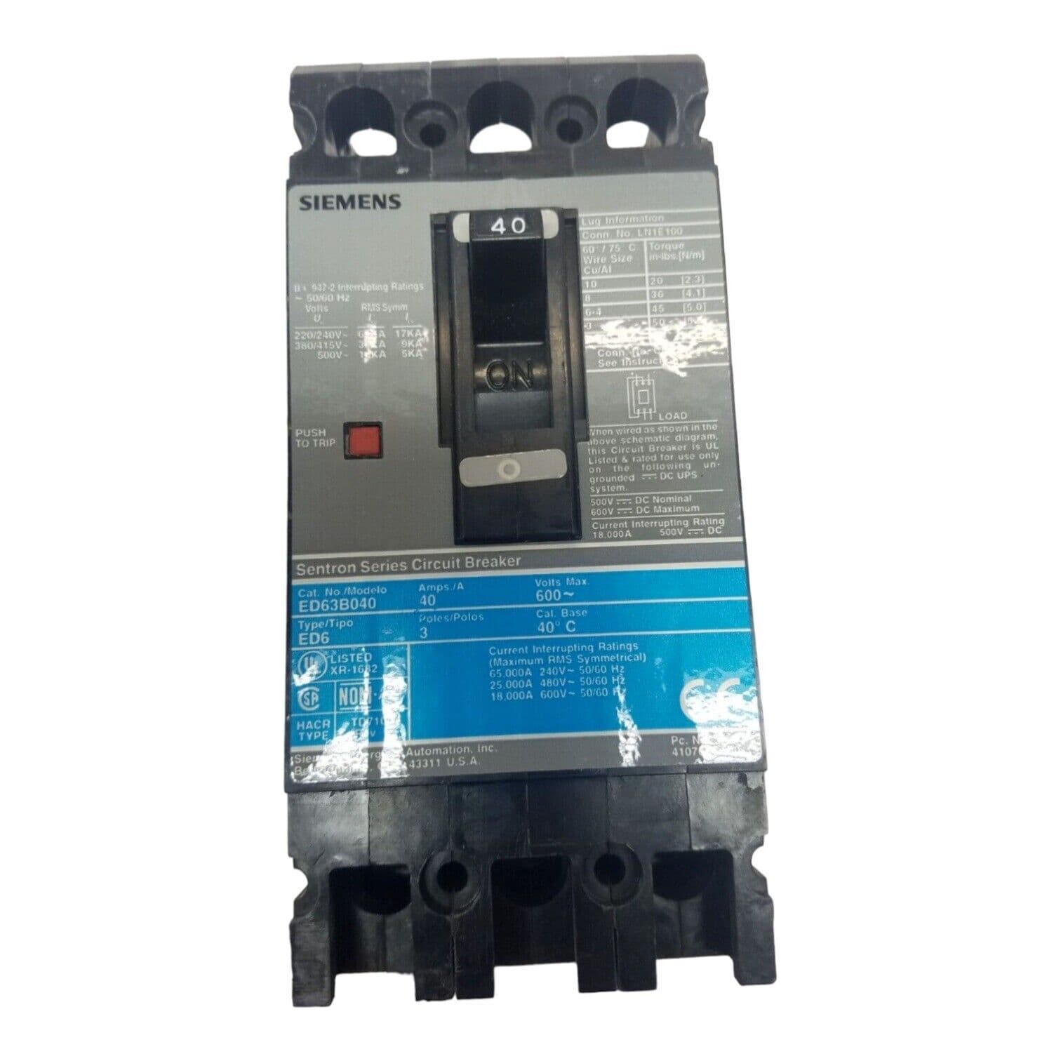 Siemens ED63B040 – image 1