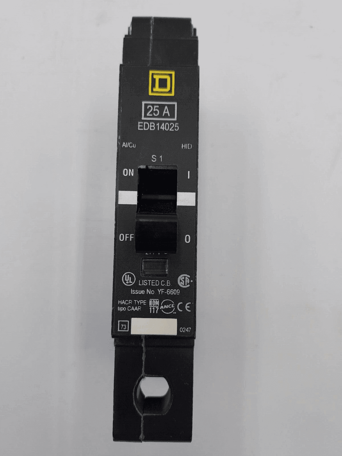 Square D EDB14025 Circuit Breaker — image 1 of 6