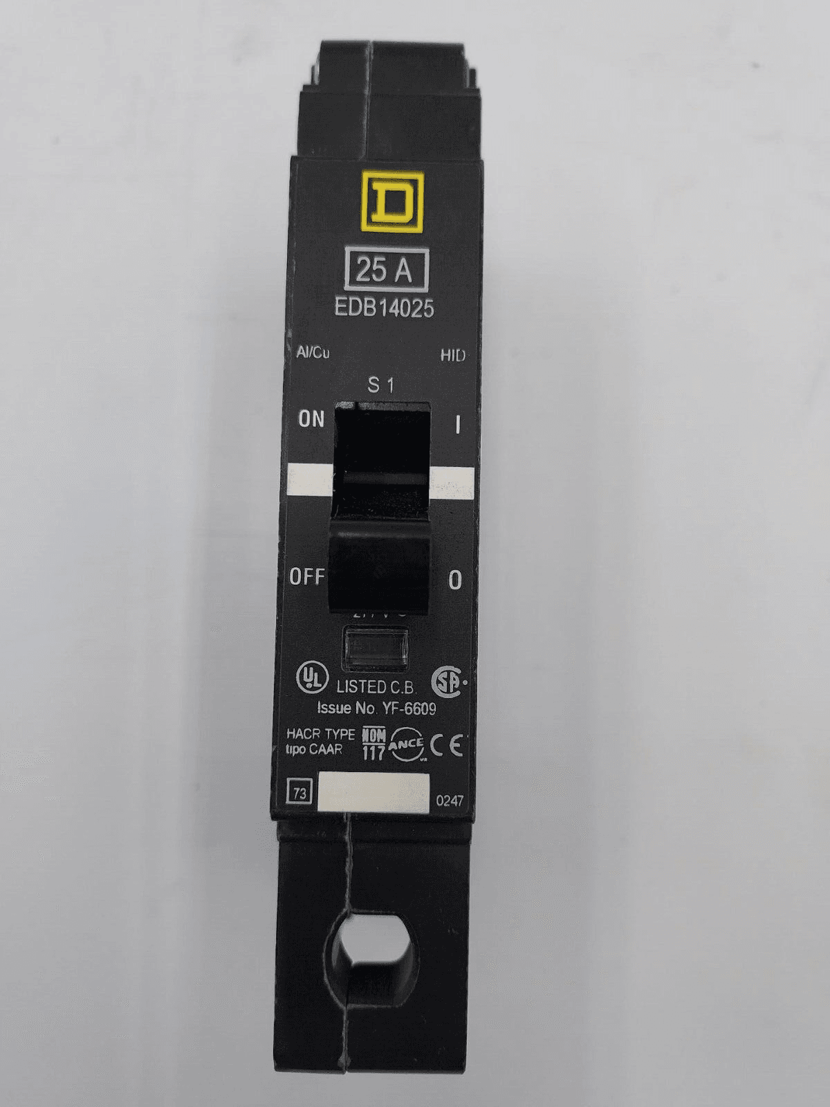 Square D EDB14025 Circuit Breaker — image 1 of 6
