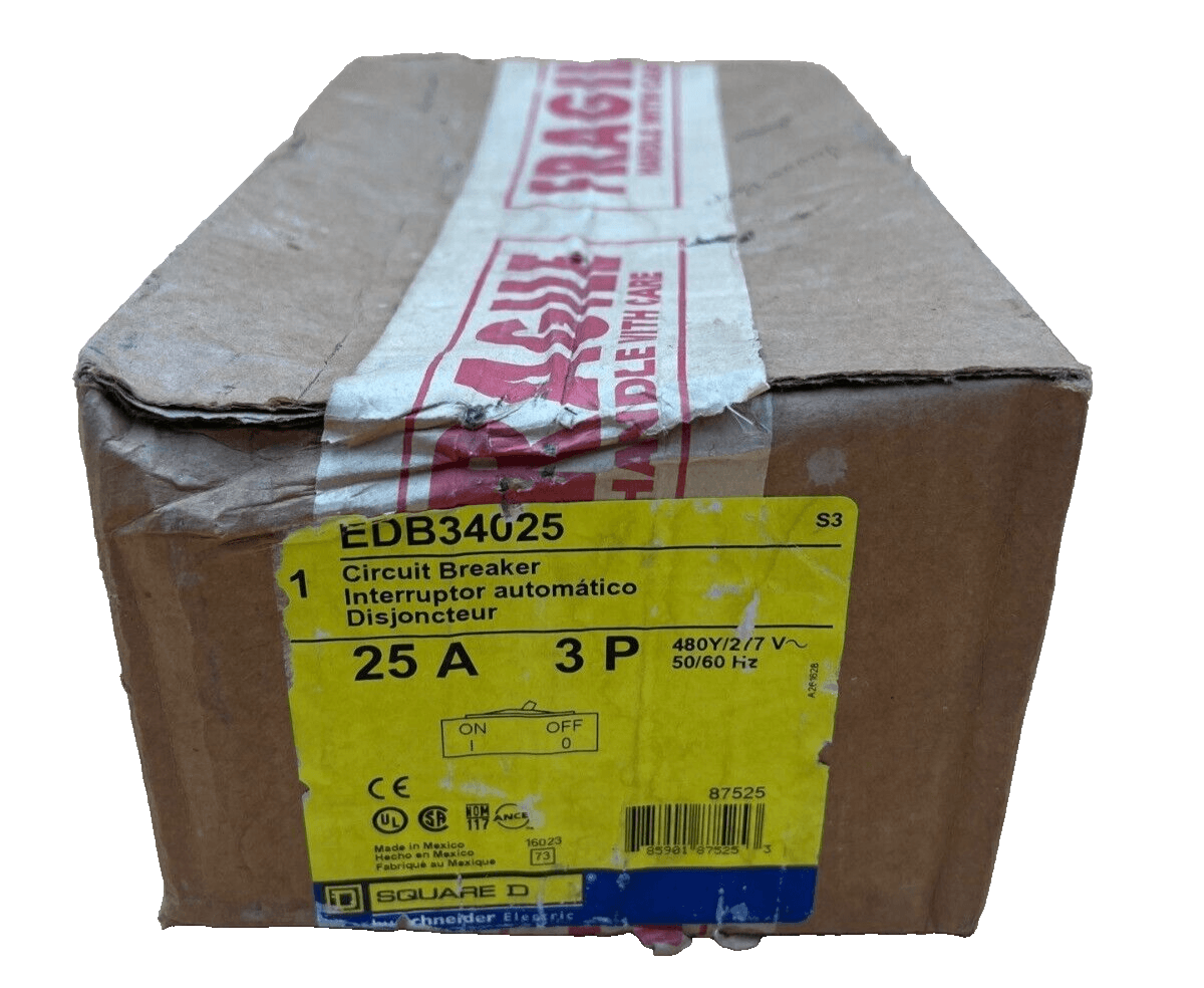 Square D EDB34025 Circuit Breaker — image 1 of 8