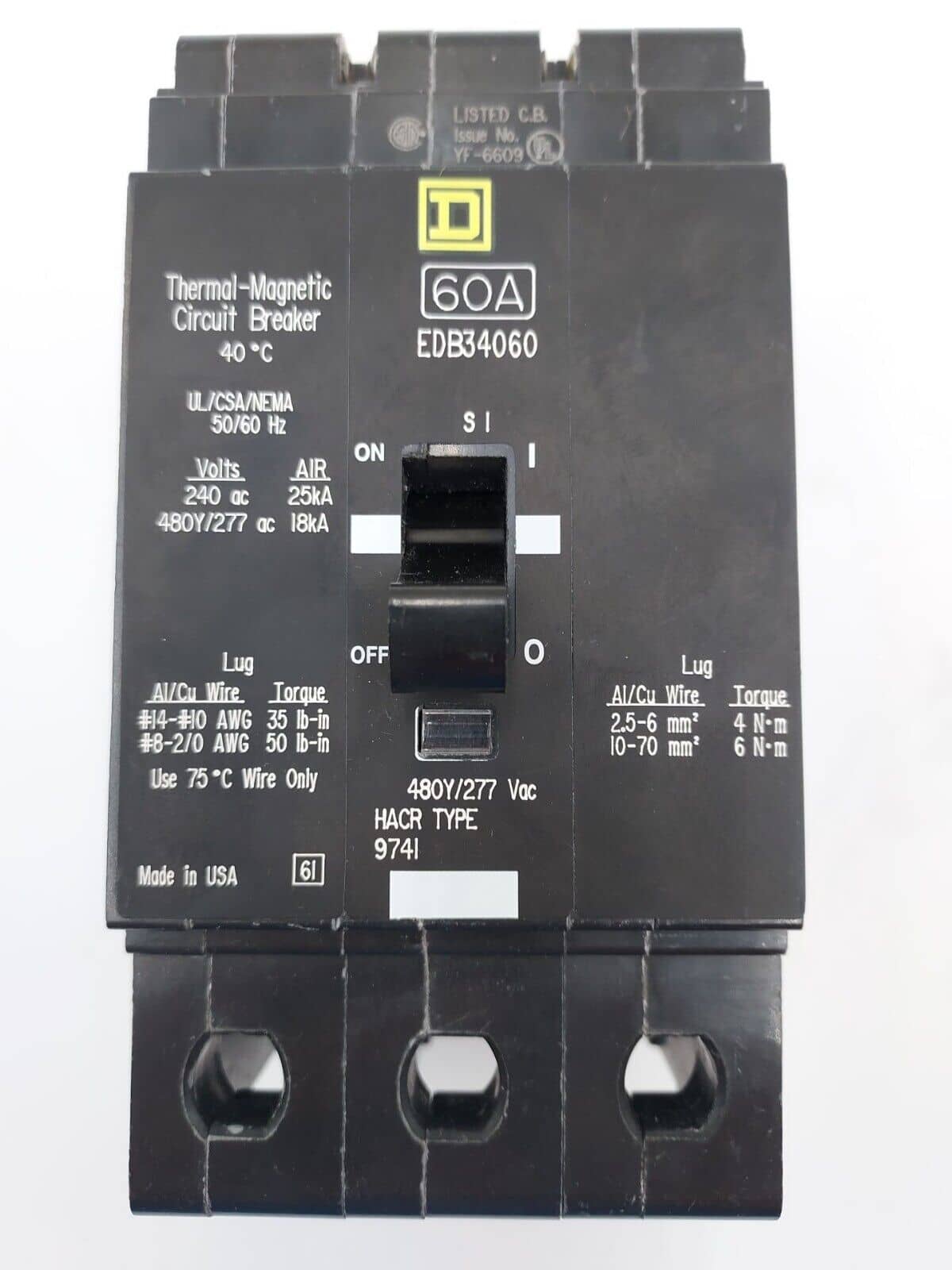 Square D EDB34060
