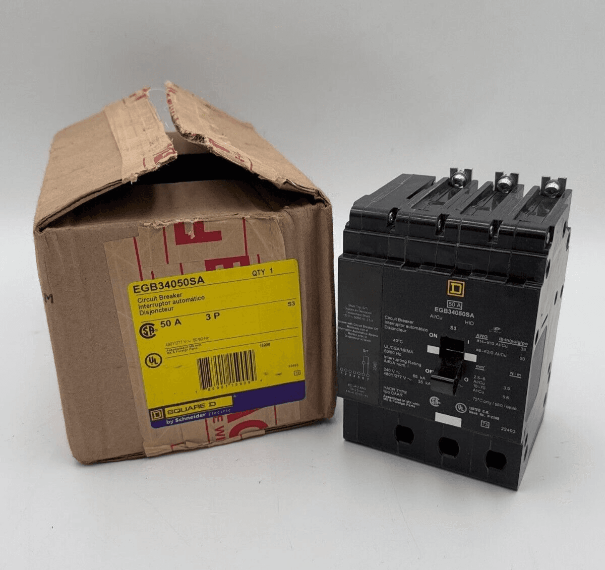 Square D EGB Circuit Breaker — image 1 of 9
