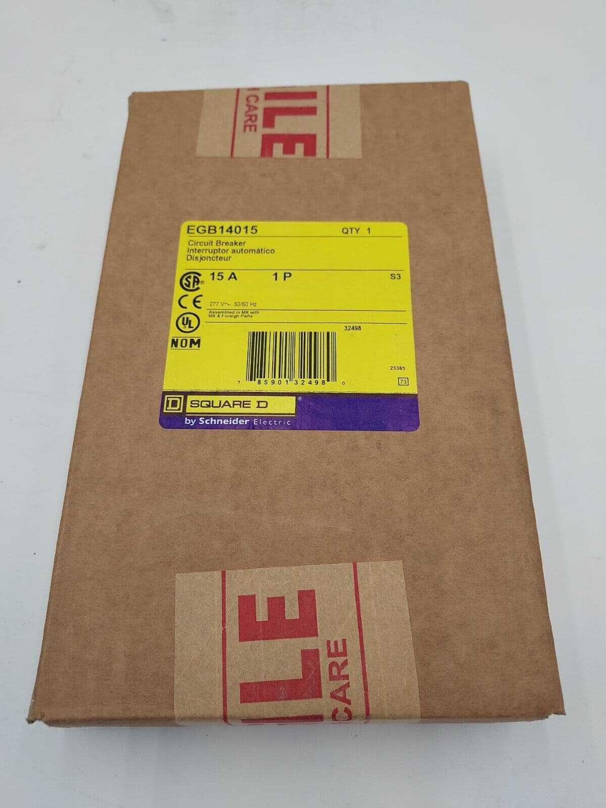 Square D EGB14015 Circuit Breaker — image 1 of 3