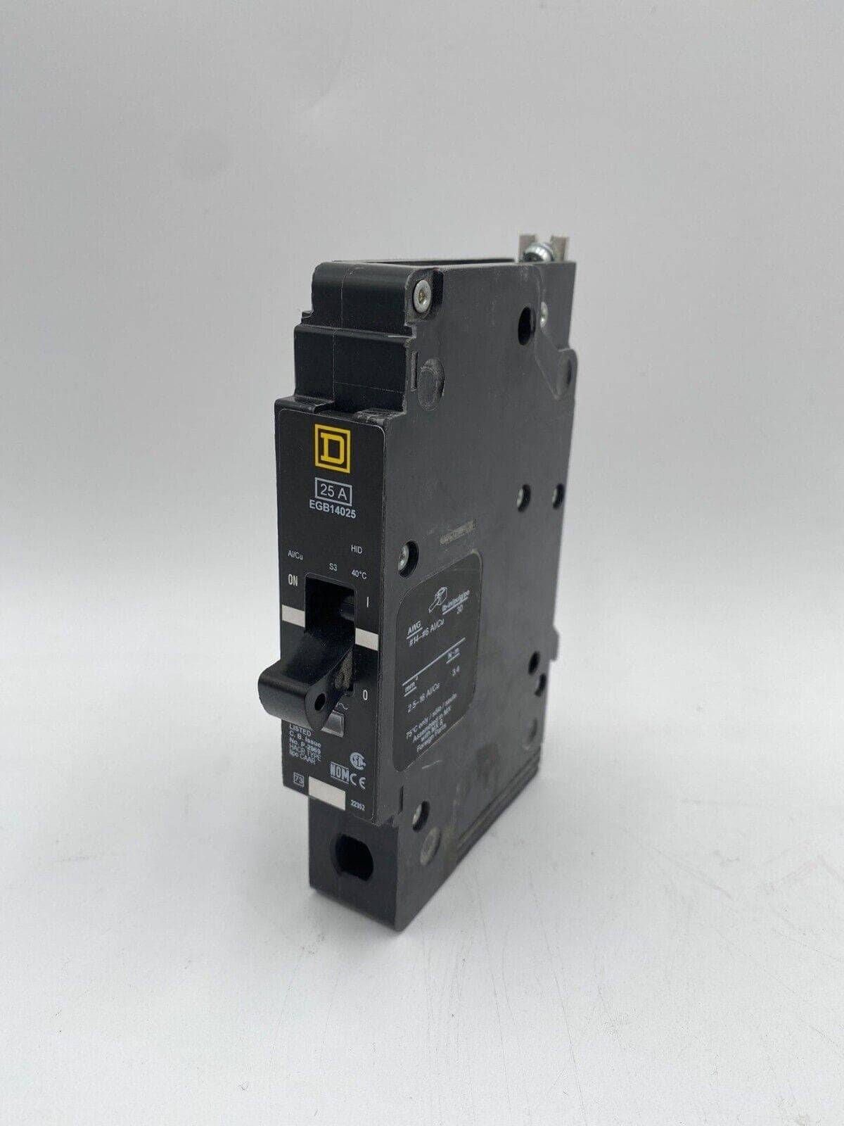 Square D EGB14025 Circuit Breaker — image 1 of 12