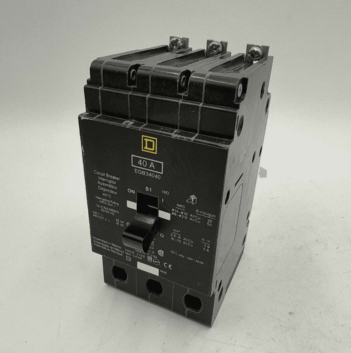 Square D EGB34040 Circuit Breaker — image 1 of 8
