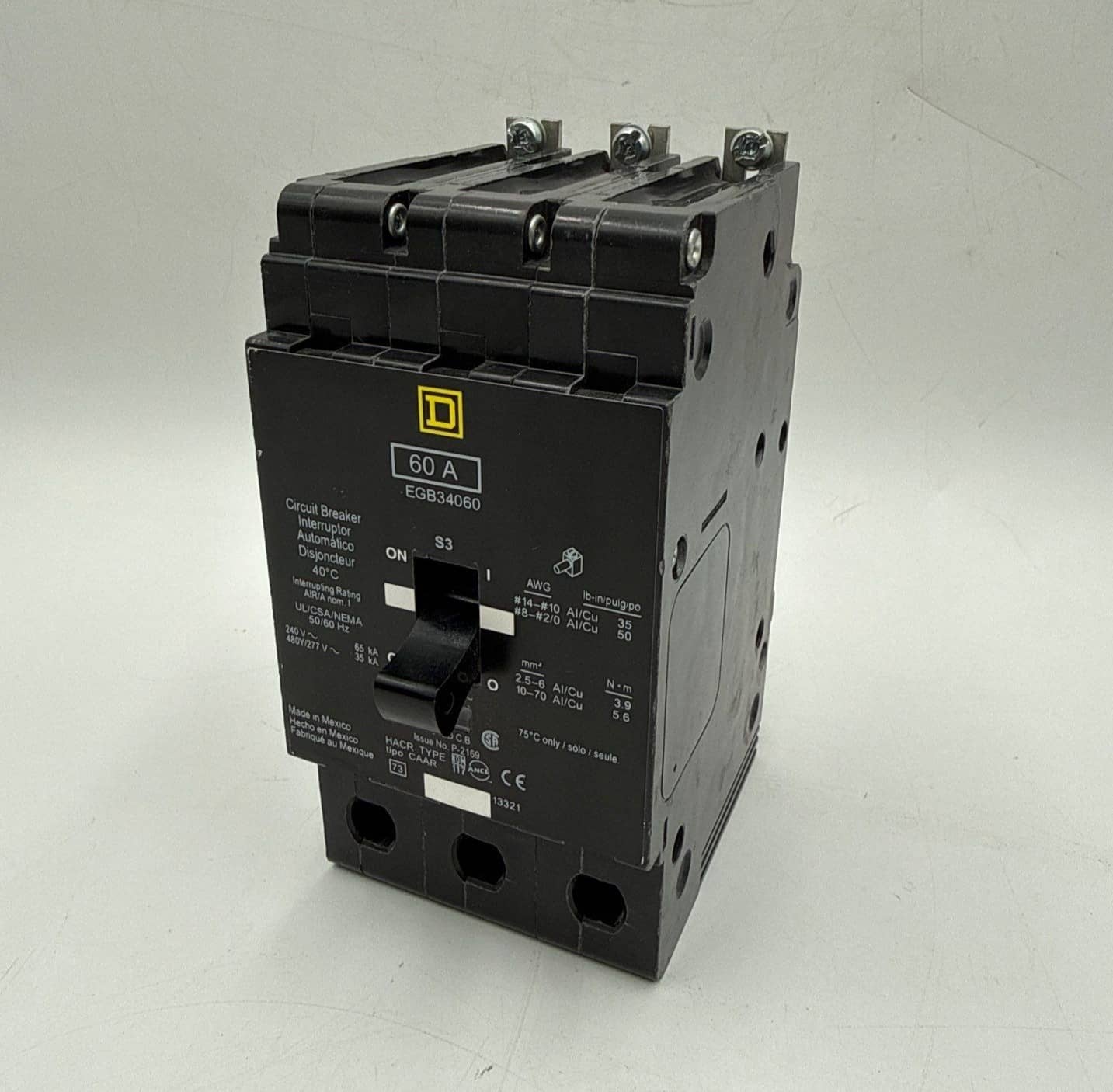 Square D EGB34060