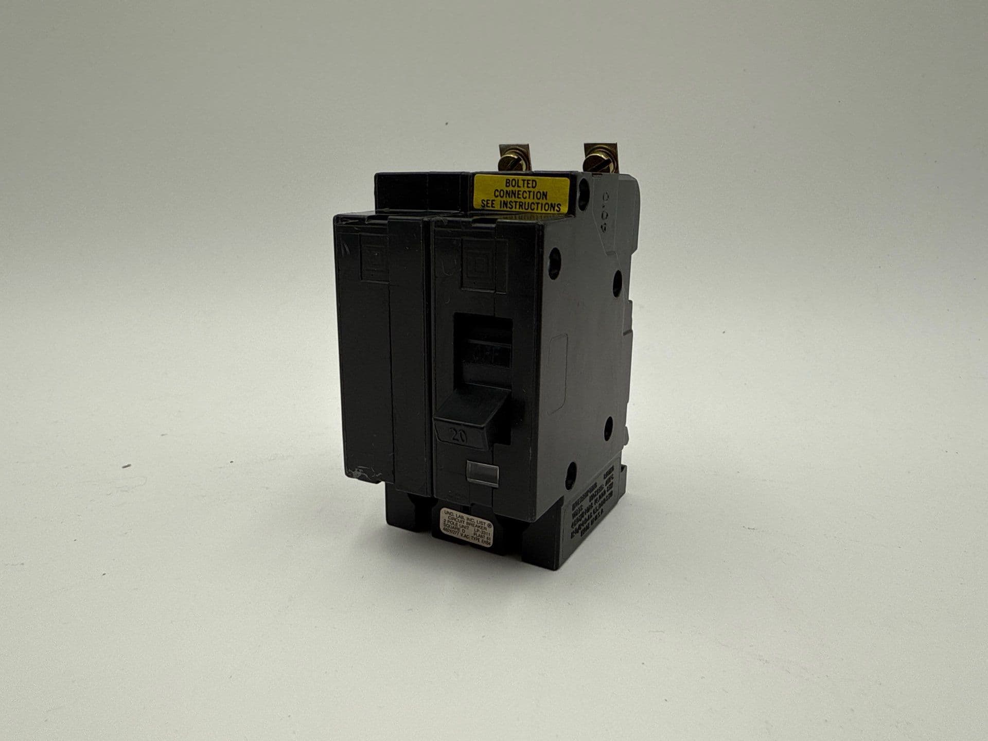 Square D EHB24020 Bolt On Circuit Breaker 20A 2P 277V EHB 20 Amp 2 Pole – image 1